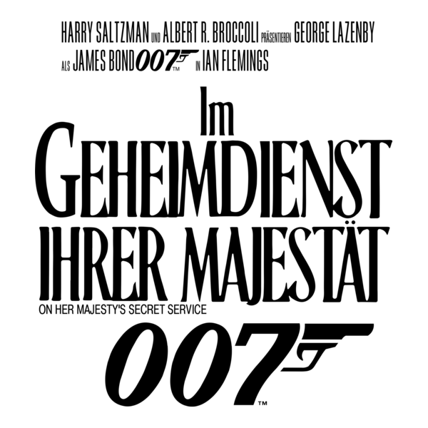 Im Geheimdienst Ihrer Majestät Logo PNG Vector