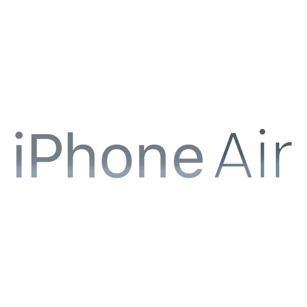 Iphone Air Logo PNG Vector