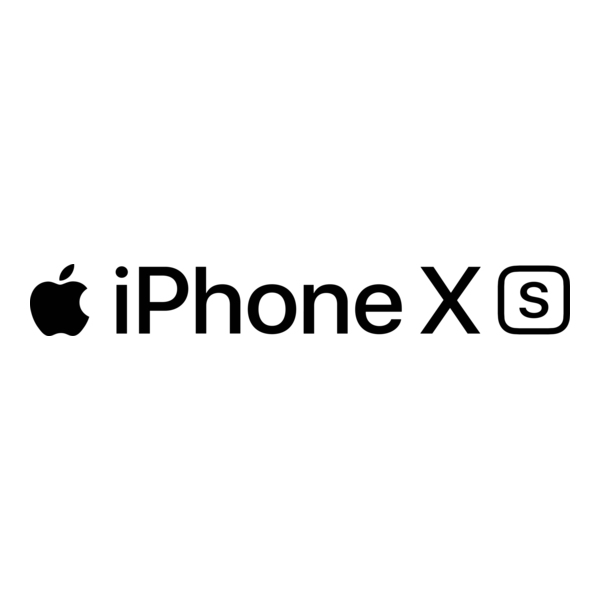 iPhone XS Logo PNG Vector