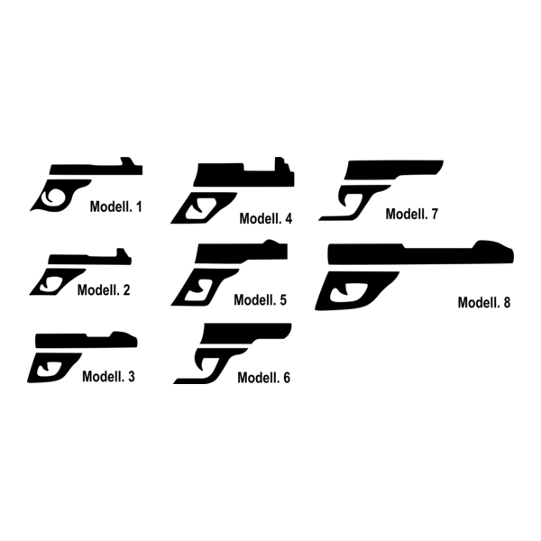 James Bond 007 - 007 Guns Logo PNG Vector