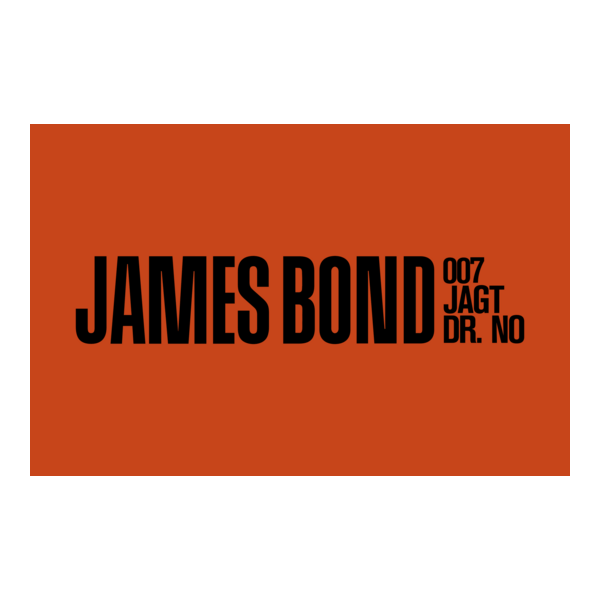 James Bond – 007 jagt Dr. No Logo PNG Vector