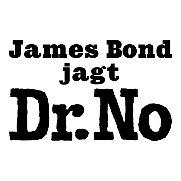 James Bond – 007 jagt Dr. No Logo PNG Vector