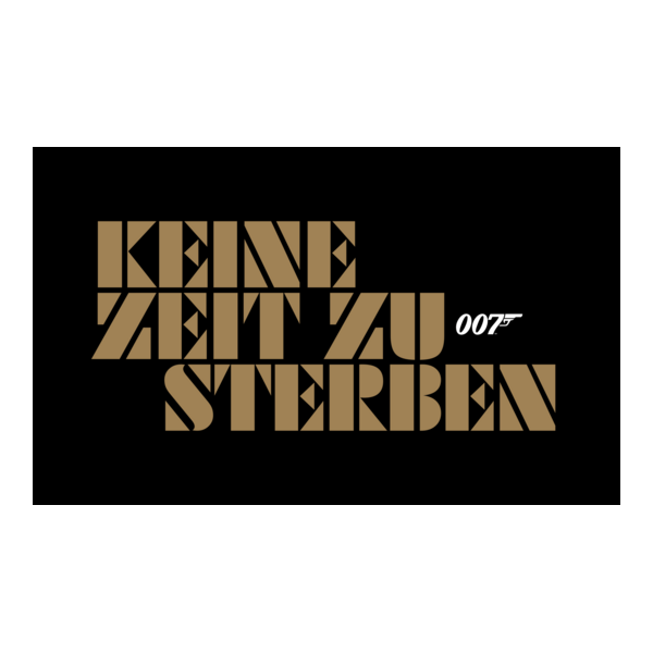 Keine Zeit zu sterben Logo PNG Vector