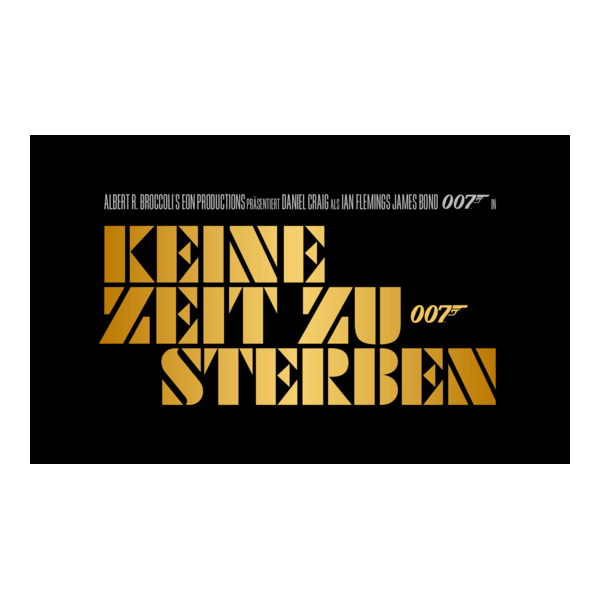 Keine Zeit zu sterben Logo PNG Vector