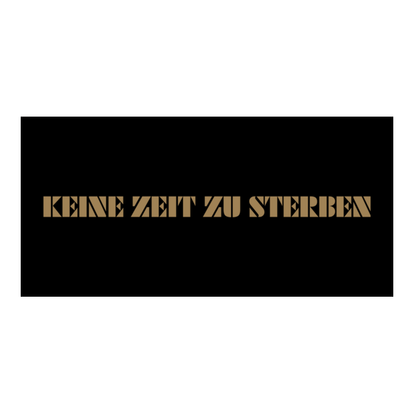 Keine Zeit zu sterben Logo PNG Vector