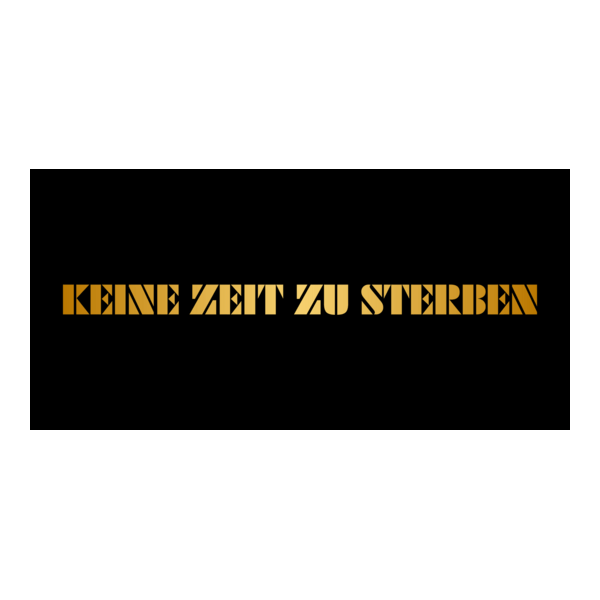 Keine Zeit zu sterben Logo PNG Vector