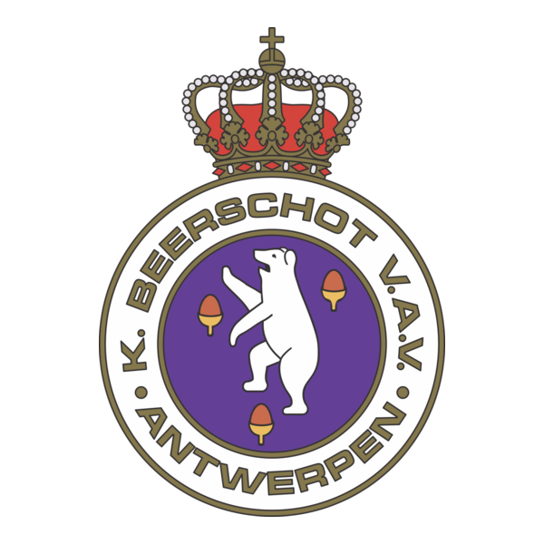 Koninklijke Beerschot Voetbal&Atletiek Vereniging Logo PNG Vector