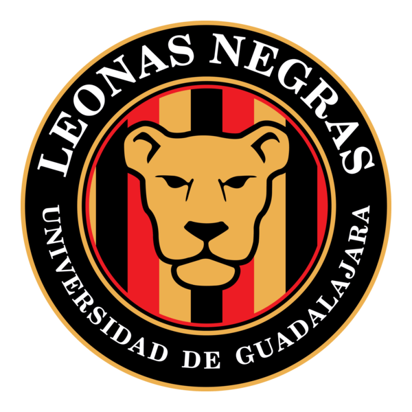 Leonas Negras UdeG 2025 Logo PNG Vector