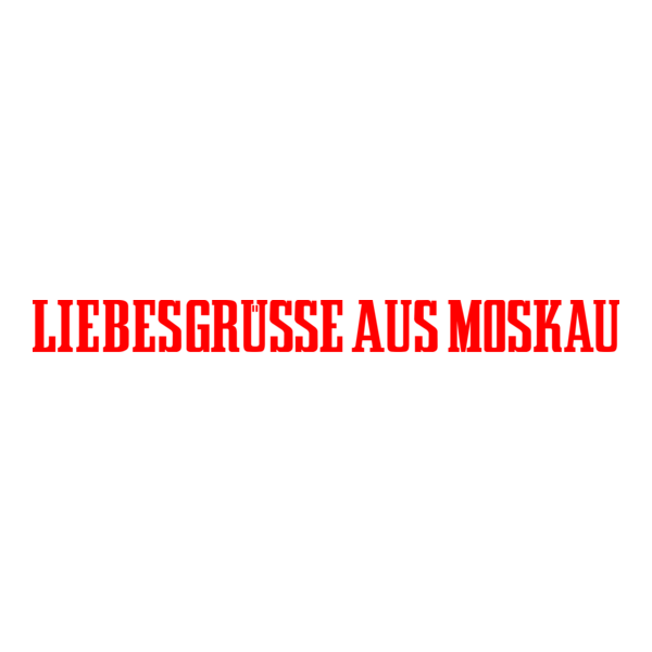 Liebesgrüsse aus Moskau Logo PNG Vector