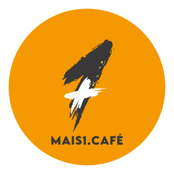 Mais 1 Café Logo PNG Vector