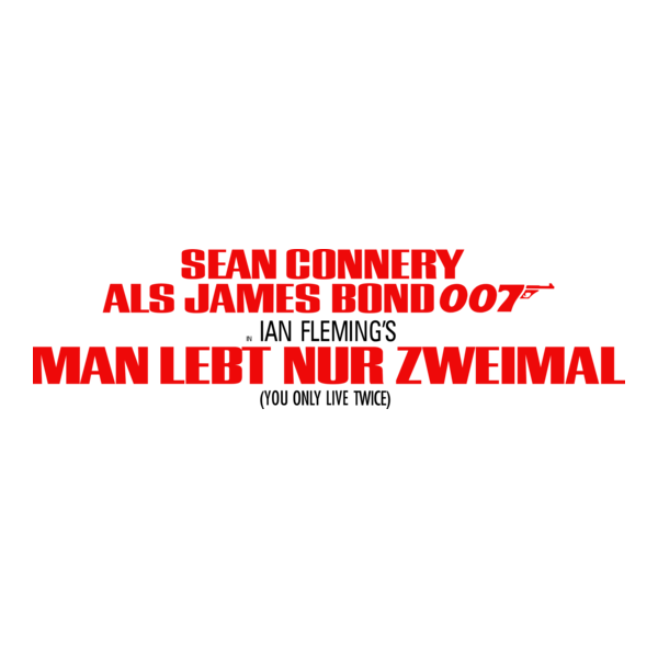 Man lebt nur zweimal Logo PNG Vector