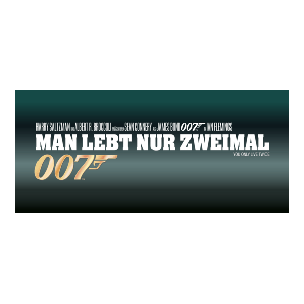 Man lebt nur zweimal Logo PNG Vector