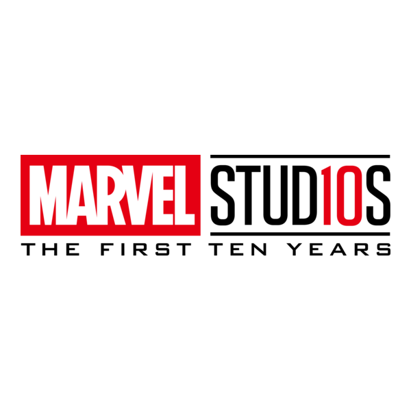 Marvel Studios The First 10 Years Logo PNG Vector
