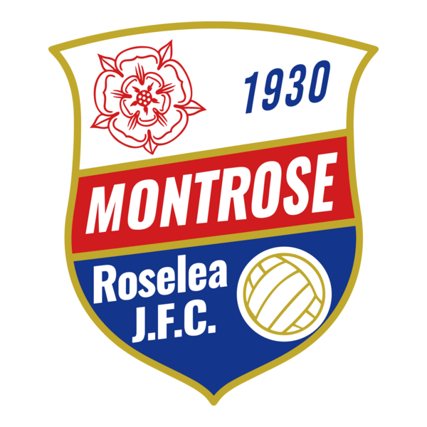 Montrose Roselea Junior Football Club Logo PNG Vector