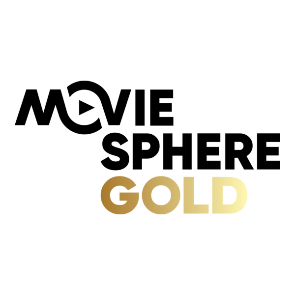 MovieSphere Gold Logo PNG Vector
