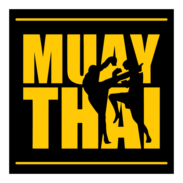 MUAY THAY LUTA TAILÂNDIA Logo PNG Vector