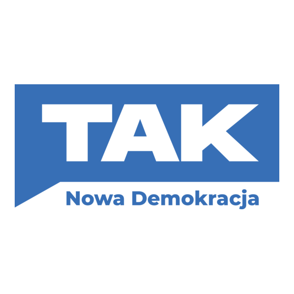 Nowa Demokracja TAK Logo PNG Vector