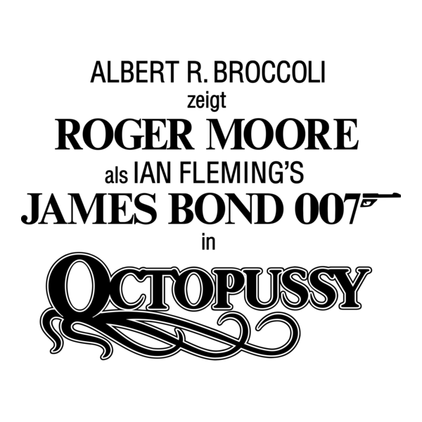 Octopussy Logo PNG Vector