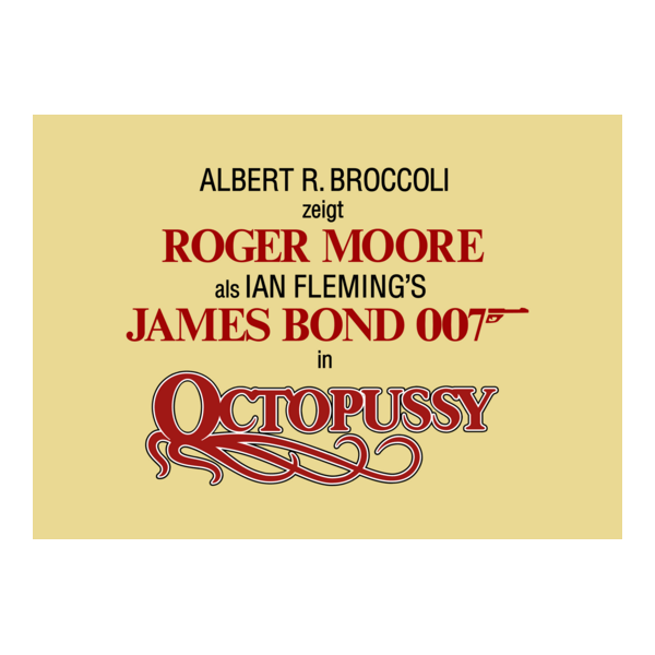 Octopussy Logo PNG Vector