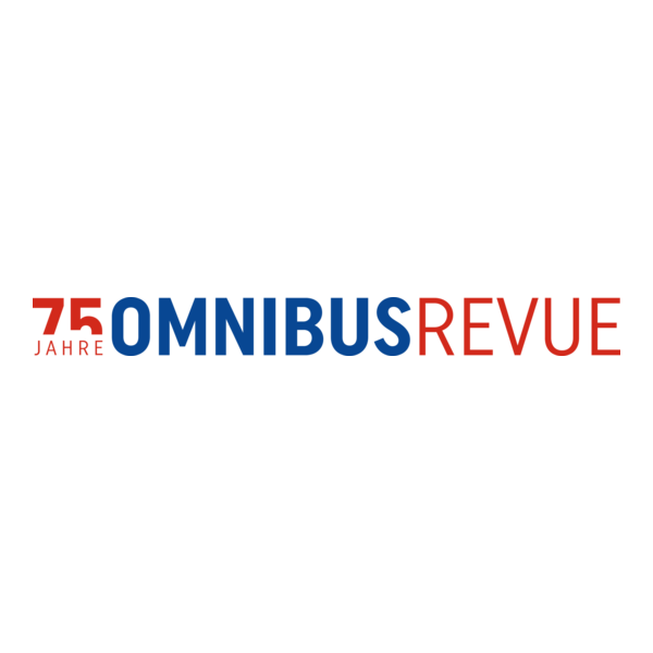 Omnibusrevue 75 Jahre Logo PNG Vector