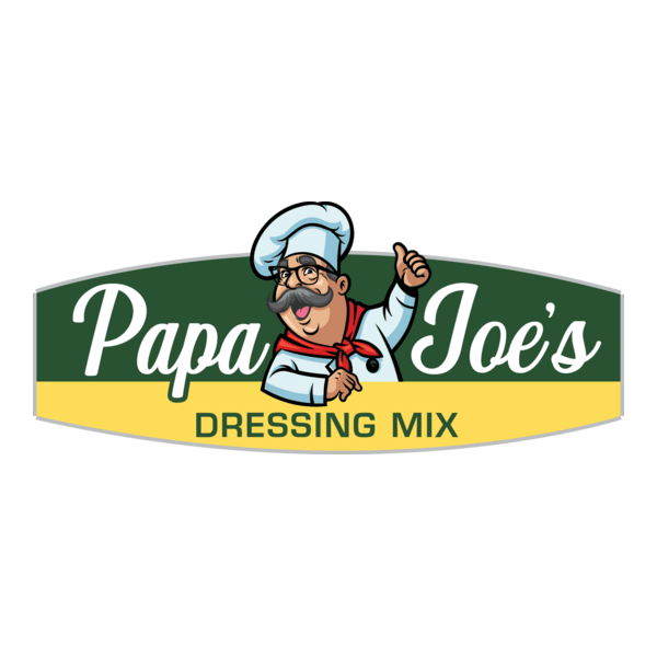 Papa Joe's Dressing Mix Logo PNG Vector