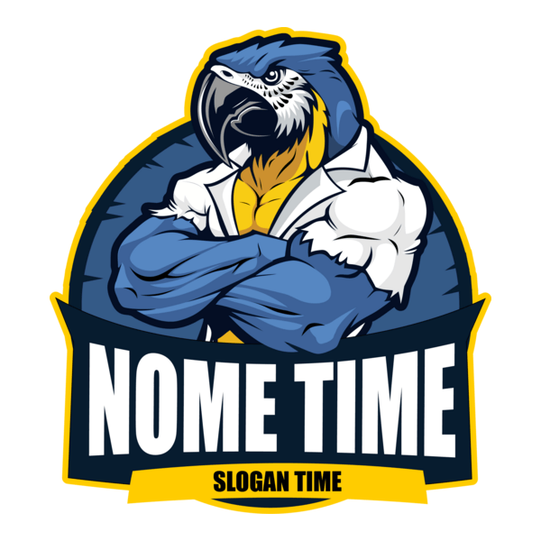 PARA TIME ARARA AZUL MUSCULOSA MAROMBA Logo PNG Vector