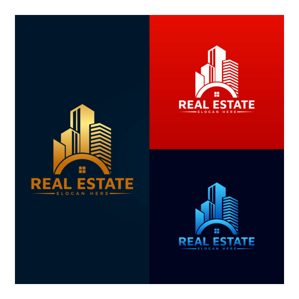 REAL ESTATE Logo PNG Vector
