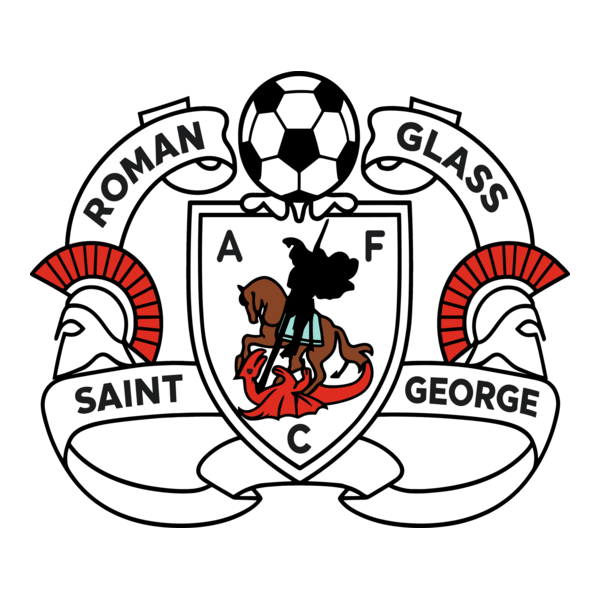 Roman Glass St. George AFC Logo PNG Vector