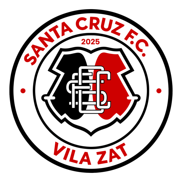 Santa Cruz Futebol Clube (Vila Zat - São Paulo) Logo PNG Vector