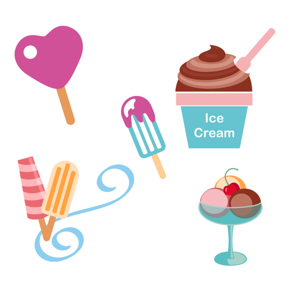 SORVETE PICOLÉ ICE CREAM POPSICLE Logo PNG Vector