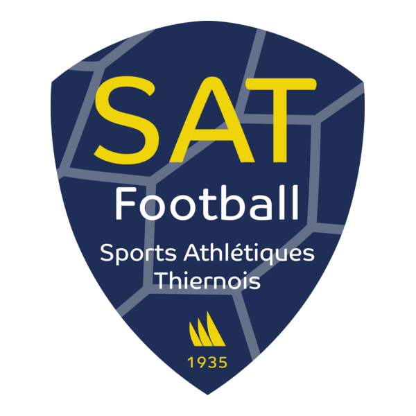Sports athlétiques thiernois football Logo PNG Vector