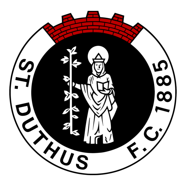 St. Duthus FC Logo PNG Vector