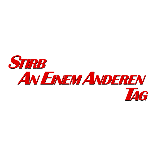 Stirb an einem anderen Tag Logo PNG Vector