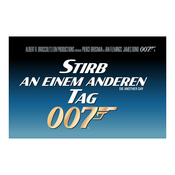 Stirb an einem anderen Tag Logo PNG Vector