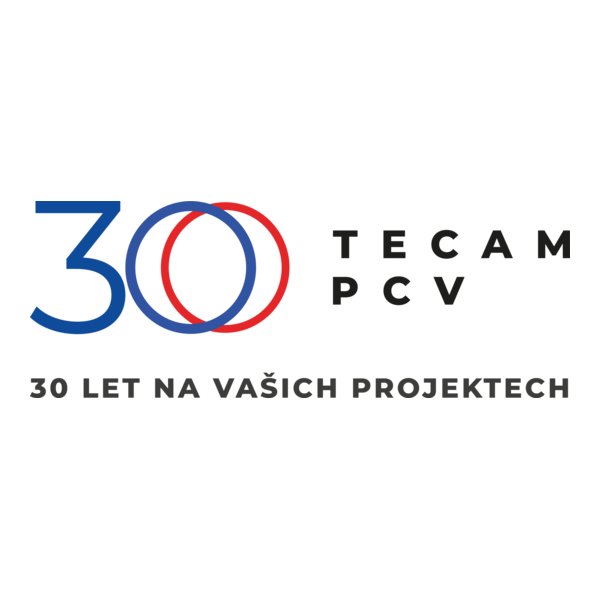TECAM PCV 30 Years Logo PNG Vector