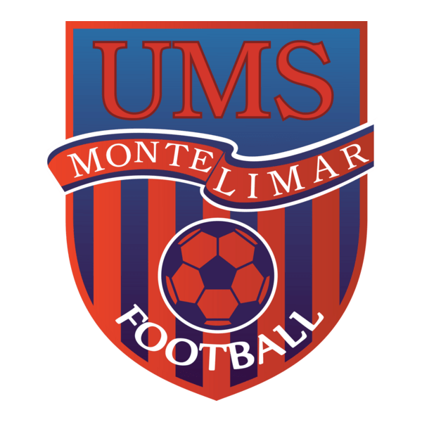 Union montilienne sportive Montélimar football Logo PNG Vector