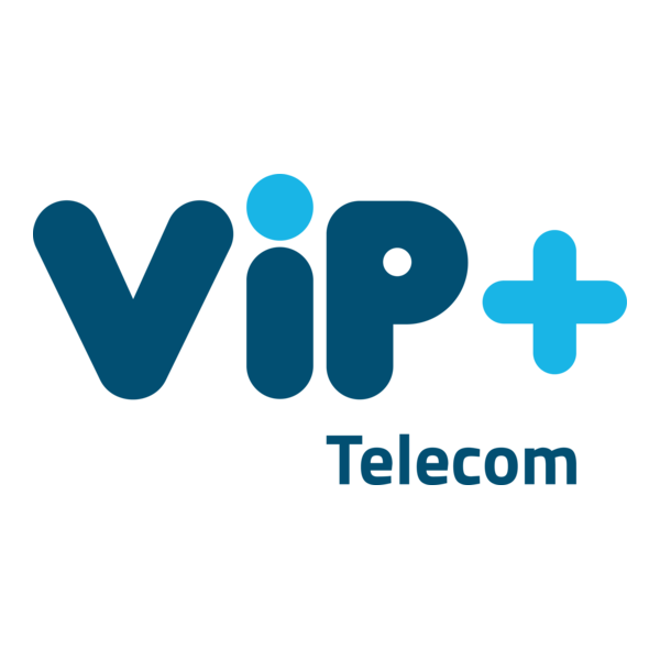 VIP + Telecom Logo PNG Vector