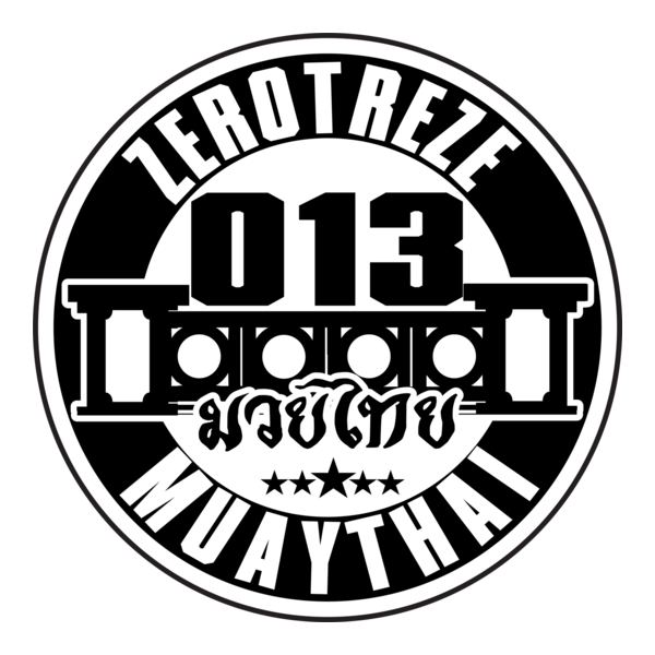 ZERO TREZE 013 MUAY THAI Tailândia Logo PNG Vector