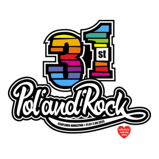 31. Pol'and'Rock Festival 2025 Logo PNG Vector