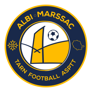 Albi Marssac Tarn Football ASPTT Logo PNG Vector