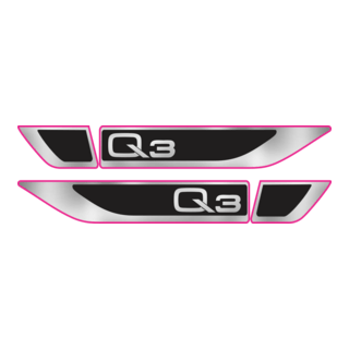 AUDI Q3 Logo PNG Vector