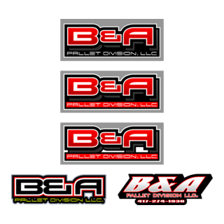 B&A Pallet Division LLC Logo PNG Vector
