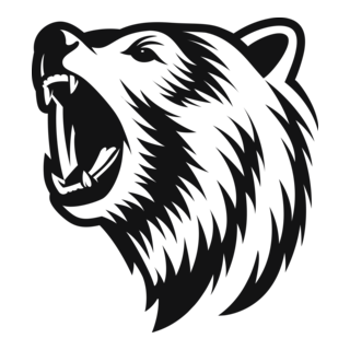 Bear Head Logo PNG Vector