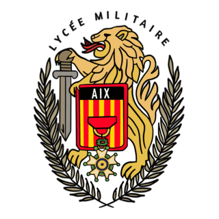 Blason lycée militaire Aix-en-Provence Logo PNG Vector