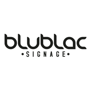 Blublac Signage Logo PNG Vector