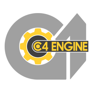 C4 Engine Logo PNG Vector
