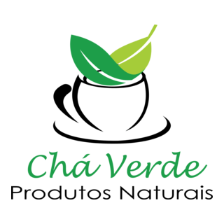 Chá Verde - Produtos Naturais Logo PNG Vector