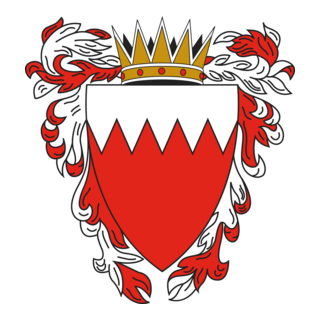 Coat of arms of Bahrain Logo PNG Vector