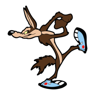 COYOTE - LOONEY TUNES - WILE E. COYOTE Logo PNG Vector