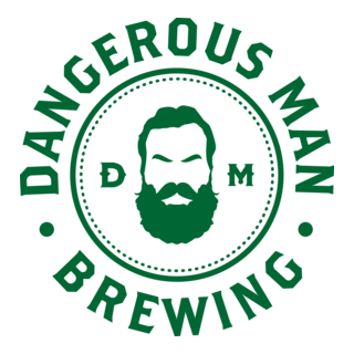 Dangerous Man Brewing Logo PNG Vector